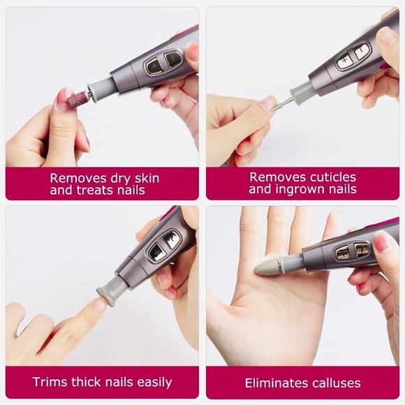 BEAUTURAL Professional Maincure / Pedicure Electric Nail Drill Set - NEW IN BOX - Picture 6 of 14